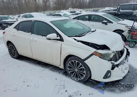 2016 Toyota Corolla L from USA, damaged, VIN 2T1BURHE8GC509948